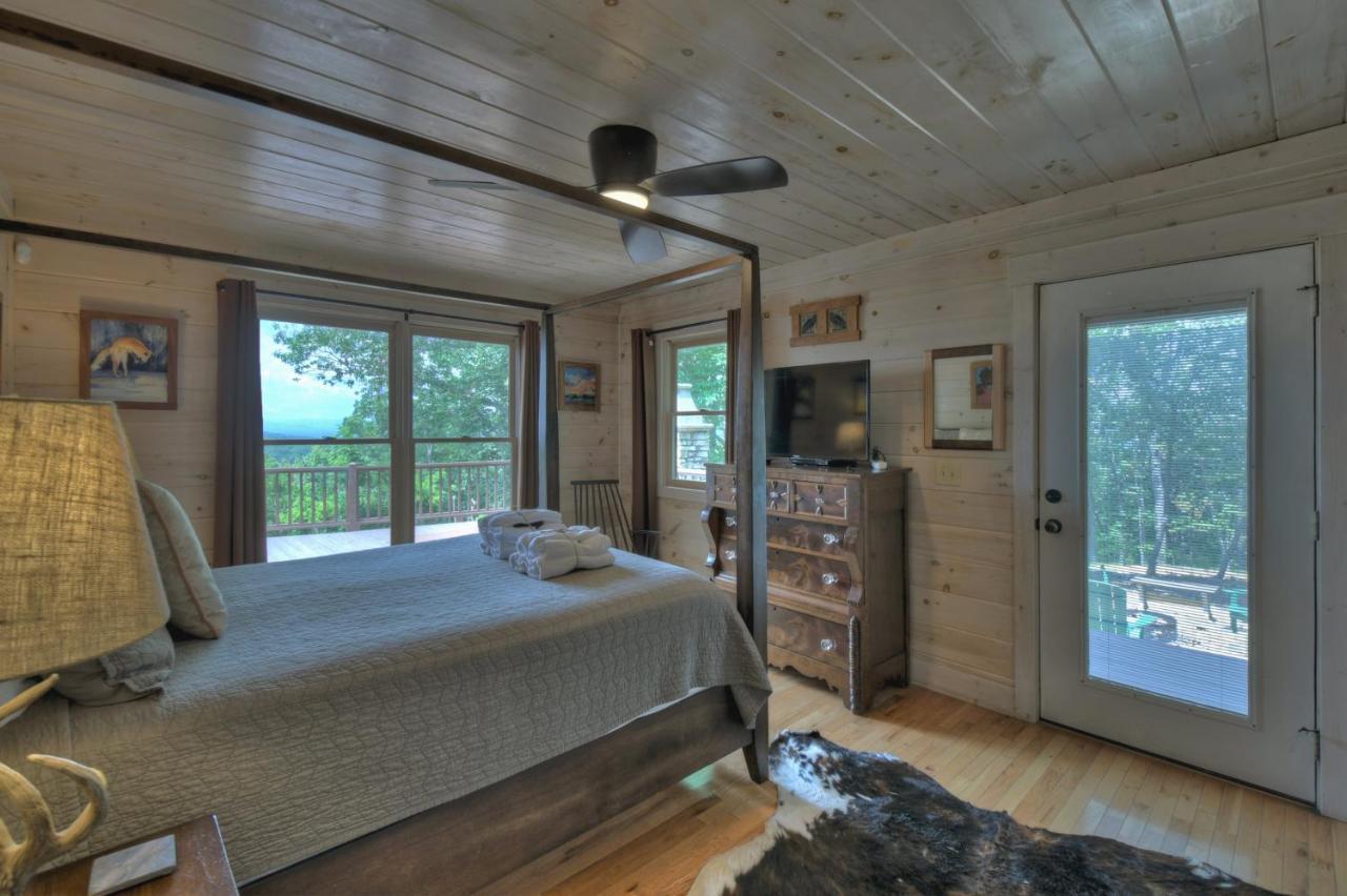 Champagne Chalet - Cuddleup Villa Morganton Buitenkant foto